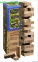 Philos verflixter Turm aus Bambus Wackelturm Spiel