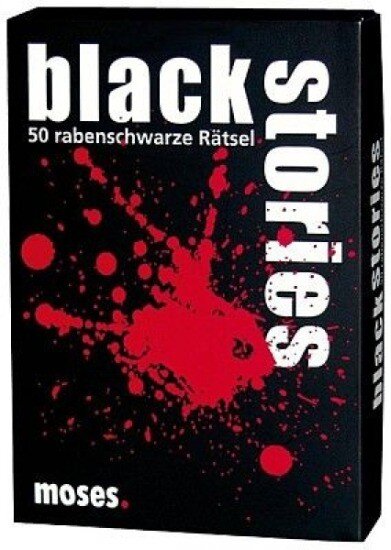 Spiel Black Stories 1 Der morbide Rate-Spaß - Moses Verlag - ab 12 Jahre