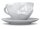 Kaffeetasse mit Gesicht glücklich weiß 200ml Porzellan