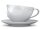Kaffeetasse mit Gesicht glücklich weiß 200ml Porzellan
