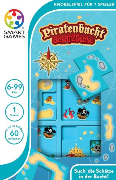 SmartGames Piratenbucht Logikpuzzle ab 6 Jahre