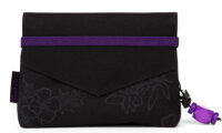 Satch Klatsch Purple Hibiscus Beauty Wallet Täschchen 18cm