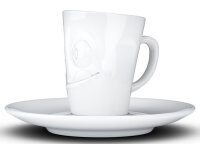 Espresso Tasse Becher mit Gesicht lecker lustige Tassen 80ml