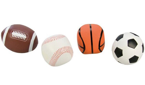 Mini Softball Sportball Design 10 cm 1Stk. div Modelle