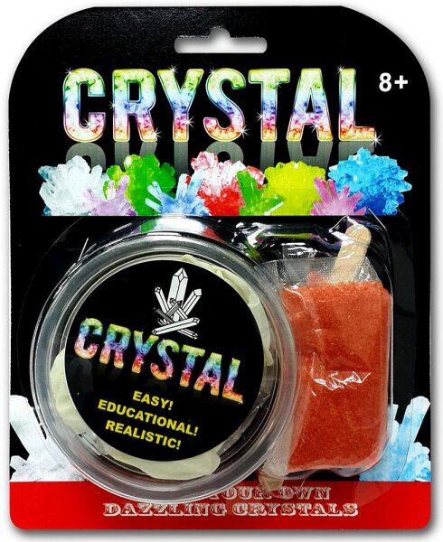 Kristalle züchten Experiment ab 8 Jahren 1Stk diverse Farben