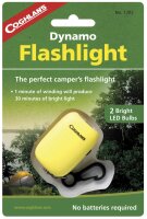 Dynamo LED Taschenlampe 4,5cm