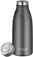 Thermos Iso Trinkflasche TC Bottle aus Edelstahl 0,35l grau