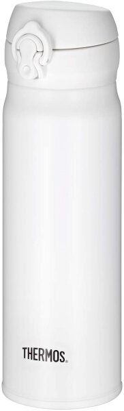 Thermos Trinkflasche Ultralight 0,75l Edelstahl div. Farben weiß