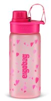 Trinkflasche von ergobag aus Tritan 0,5l Herzen rosa