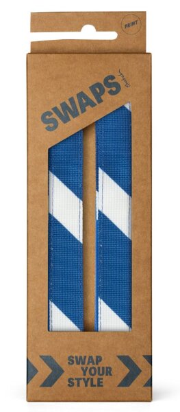 Satch Swaps individuelle Gurtbänder Blue White