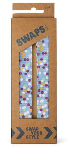 Satch Swaps individuelle Gurtbänder Confetti Blue