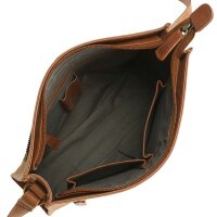 Handtasche aus Leder Indiwieduella fairtrade braun