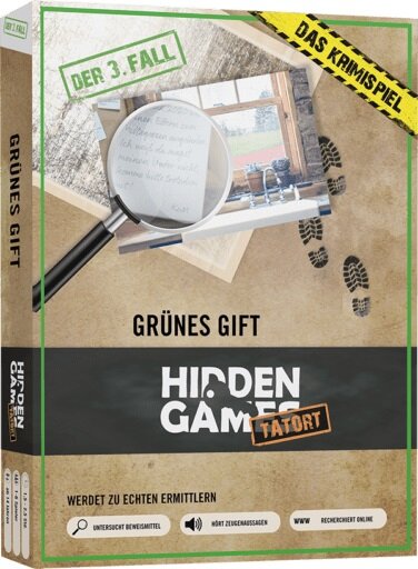 Hidden Games Tatort 03 Grünes Gift ab 14J Krimispiel