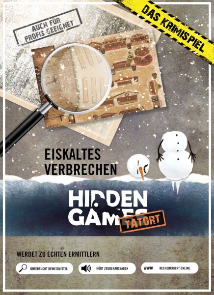 Hidden Games Tatort 06 Eiskaltes Verbrechen ab 14J Krimispiel