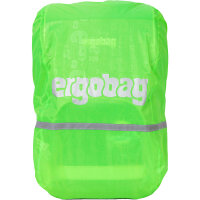 Ergobag Regencape für Pack und Cubo Schulranzen grün