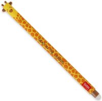 Radierbarer Gelstift Giraffe schwarze Tinte Legami