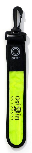 LED Sicherheitslicht Anhänger reflektierend grün Taschenlicht