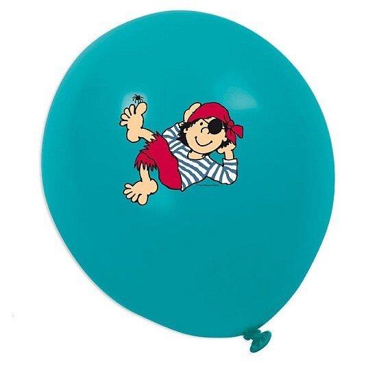 Lutz Mauder Partyset Pirat Pit Planke Luftballons 8 Stk lustige Piraten